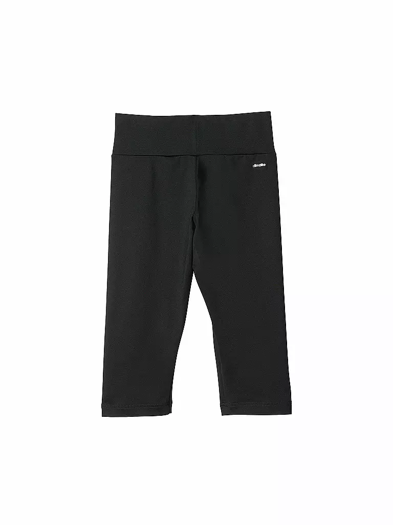 ADIDAS Kinder Fitness Caprihose schwarz